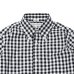 画像3: INDIVIDUALIZED SHIRTS（インディビジュアライズドシャツ）Standard Fit B.D. Shirt（スタンダードフィットボタンダウンシャツ）"BIG GINGHAM CHECK"/Black（ブラック）