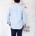 画像8: INDIVIDUALIZED SHIRTS（インディビジュアライズドシャツ）Standard Fit B.D. Shirt（スタンダードフィットボタンダウンシャツ）"REGATTA OXFORD"/Blue（ブルー）