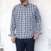 画像7: INDIVIDUALIZED SHIRTS（インディビジュアライズドシャツ）Standard Fit B.D. Shirt（スタンダードフィットボタンダウンシャツ）"BIG GINGHAM CHECK"/Black（ブラック）