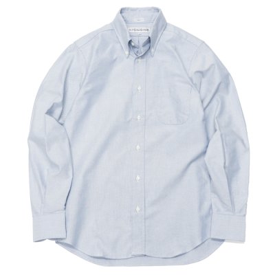 画像1: INDIVIDUALIZED SHIRTS（インディビジュアライズドシャツ）Standard Fit Long Sleeve B.D.Shirt（スタンダードフィットロングスリーブボタンダウンシャツ）"REGATTA OXFORD"/Blue（ブルー）