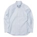 画像1: INDIVIDUALIZED SHIRTS（インディビジュアライズドシャツ）Standard Fit Long Sleeve B.D.Shirt（スタンダードフィットロングスリーブボタンダウンシャツ）"REGATTA OXFORD"/Blue（ブルー） (1)