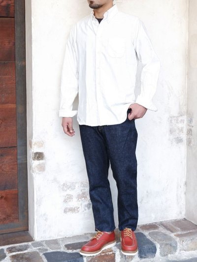 画像9: INDIVIDUALIZED SHIRTS（インディビジュアライズドシャツ）Standard Fit B.D. Shirt（スタンダードフィットボタンダウンシャツ）"REGATTA OXFORD" / White（ホワイト）