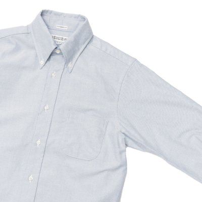 画像4: INDIVIDUALIZED SHIRTS（インディビジュアライズドシャツ）Standard Fit B.D. Shirt（スタンダードフィットボタンダウンシャツ）"REGATTA OXFORD" / Blue（ブルー）