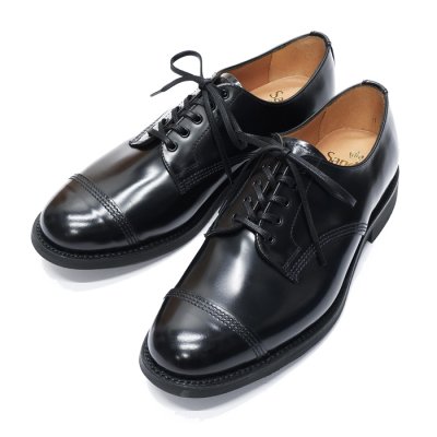 画像1: SANDERS（サンダース）Military Derby Shoe（ミリタリーダービーシューズ）/Black（ブラック）