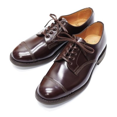 画像1: SANDERS（サンダース）Military Derby Shoe（ミリタリーダービーシューズ）/Burgundy（バーガンディ）