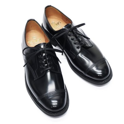 画像2: SANDERS（サンダース）Military Derby Shoe（ミリタリーダービーシューズ）/Black（ブラック）