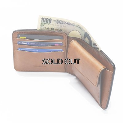 画像5: WILD SWANS（ワイルドスワンズ）GROUNDER（グラウンダー）2つ折りウォレット"フルグレインブライドル"/Dark Stain（ダークステイン）