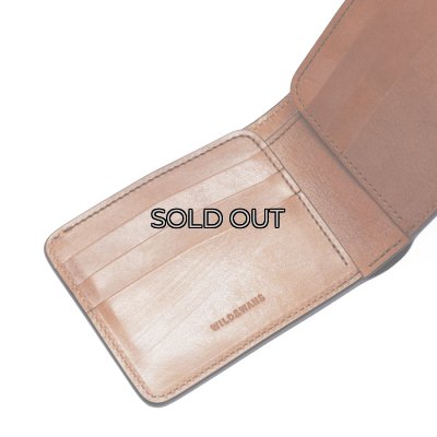 画像4: WILD SWANS（ワイルドスワンズ）WINGS（ウイングス）2つ折りウォレットコインケース無し"フルグレインブライドル"/Dark Stain（ダークステイン）