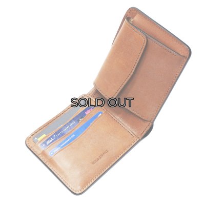 画像6: WILD SWANS（ワイルドスワンズ）GROUNDER（グラウンダー）2つ折りウォレット"フルグレインブライドル"/Dark Stain（ダークステイン）