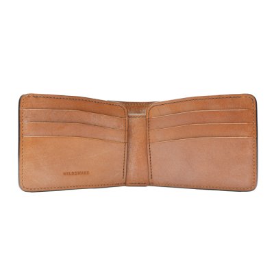 画像3: WILD SWANS（ワイルドスワンズ）WINGS（ウイングス）2つ折りウォレットコインケース無し"フルグレインブライドル"/Dark Stain（ダークステイン）