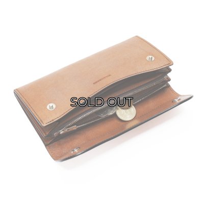 画像7: WILD SWANS（ワイルドスワンズ）WAVE（ウェイブ）ロングウォレット"フルグレインブライドル"/Dark Stain（ダークステイン）