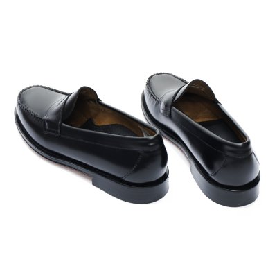 画像5: G.H.BASS(ジーエイチバス)LOGAN Moc Loafer(ローガン:モックローファー)"Leather Sole" / Black(ブラック)