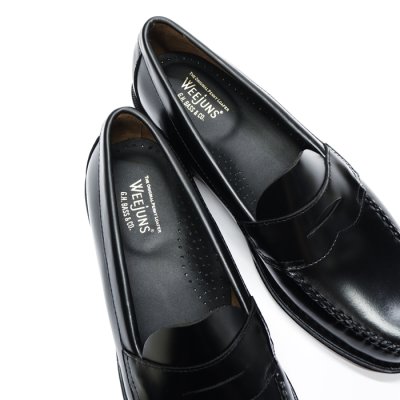 画像7: G.H.BASS(ジーエイチバス)LOGAN Moc Loafer(ローガン:モックローファー)"Leather Sole" / Black(ブラック)