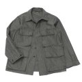 A VONTADE（アボンタージ）BDU Tropical Jacket（BDUトロピカルジャケット）Wool Cotton Buff Cloth/Charcoal（チャコールグレー）