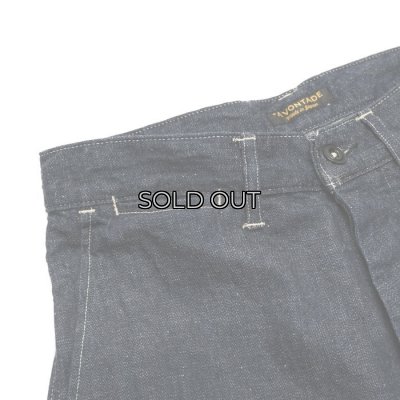 画像4: *A VONTADE（アボンタージ）Buckle back PW Denim Trousers（バックルバックPWデニムトラウザー）"11.5oz Selvedge Denim" / Indigo（インディゴ）