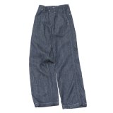 A VONTADE（アボンタージ）Buckle back PW Denim Trousers（バックルバックPWデニムトラウザー）11.5oz Selvedge Denim/Indigo（インディゴ）【裾上げ無料】