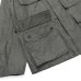 画像7: A VONTADE（アボンタージ）BDU Tropical Jacket（BDUトロピカルジャケット）Wool Cotton Buff Cloth/Charcoal（チャコールグレー）