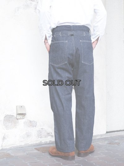 画像10: *A VONTADE（アボンタージ）Buckle back PW Denim Trousers（バックルバックPWデニムトラウザー）"11.5oz Selvedge Denim" / Indigo（インディゴ）