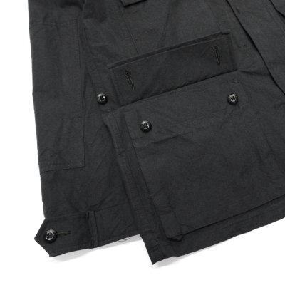 画像7: ＜50％OFF＞*A VONTADE（アボンタージ）BDU Tropical Jacket（BDUトロピカルジャケット）"Wool Cotton Buff Cloth" / Black（ブラック）※XSサイズのみ