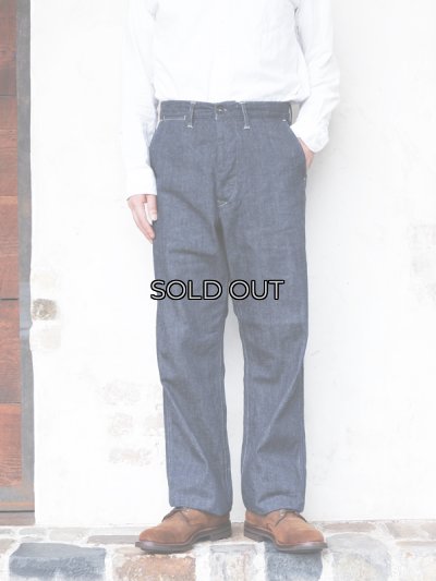画像9: *A VONTADE（アボンタージ）Buckle back PW Denim Trousers（バックルバックPWデニムトラウザー）"11.5oz Selvedge Denim" / Indigo（インディゴ）