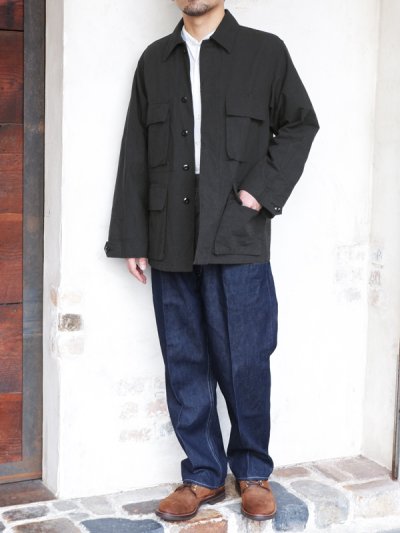 画像10: ＜50％OFF＞*A VONTADE（アボンタージ）BDU Tropical Jacket（BDUトロピカルジャケット）"Wool Cotton Buff Cloth" / Black（ブラック）※XSサイズのみ