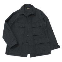＜50％OFF＞*A VONTADE（アボンタージ）BDU Tropical Jacket（BDUトロピカルジャケット）"Wool Cotton Buff Cloth" / Black（ブラック）※XSサイズのみ