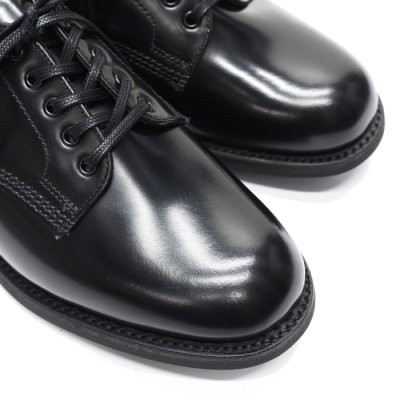 画像6: SANDERS(サンダース)Female Plain Toe Shoe Rubber Sole(レディース プレーントゥシューズ ラバーソール)/Black(ブラック)