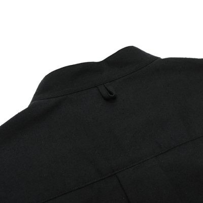画像6: ＜50％OFF＞*A VONTADE（アボンタージ）Banded Collar Shirts（バンドカラーシャツ）”Cotton Nepped Silk Brushed Sheeting” / Black（ブラック）Lサイズのみ