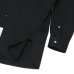 画像5: A VONTADE（アボンタージ）Banded Collar Shirts（バンドカラーシャツ）Cotton Nepped Silk Brushed Sheeting/Black（ブラック）
