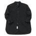 画像1: A VONTADE（アボンタージ）Banded Collar Shirts（バンドカラーシャツ）Cotton Nepped Silk Brushed Sheeting/Black（ブラック） (1)