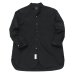 画像1: *A VONTADE（アボンタージ）Banded Collar Shirts（バンドカラーシャツ）”Cotton Nepped Silk Brushed Sheeting” / Black（ブラック） (1)