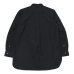 画像2: A VONTADE（アボンタージ）Banded Collar Shirts（バンドカラーシャツ）Cotton Nepped Silk Brushed Sheeting/Black（ブラック） (2)