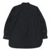 画像2: *A VONTADE（アボンタージ）Banded Collar Shirts（バンドカラーシャツ）”Cotton Nepped Silk Brushed Sheeting” / Black（ブラック） (2)