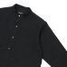画像4: A VONTADE（アボンタージ）Banded Collar Shirts（バンドカラーシャツ）Cotton Nepped Silk Brushed Sheeting/Black（ブラック）