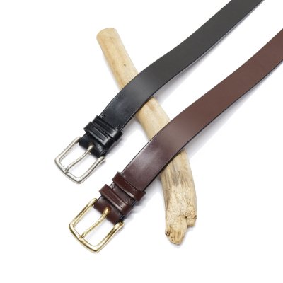 画像5: Martin Faizey（マーティンフェイジー）1.5inch West End Buckle Saddle Leather Belt（サドルレザーベルト）/ Black（ブラック）