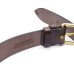 画像4: Martin Faizey（マーティンフェイジー）1.5inch West End Buckle Saddle Leather Belt（サドルレザーベルト）/Havana Brown（ハバナブラウン）