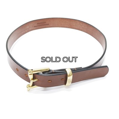 画像2: Martin Faizey（マーティンフェイジー）1.25inch Quick Release Belt（クイックリリースベルト）/Conker（ブラウン）
