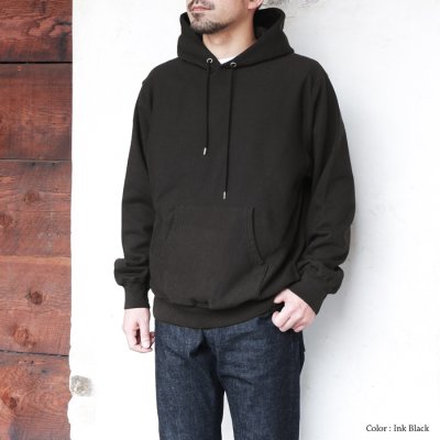 画像9: blurhms ROOTSTOCK（ブラームスルーツストック）Soft&Hard Sweat Hoodie Pullover（ソフト&ハードスウェットフーディプルオーバー）/ Heather White（ヘザーホワイト）