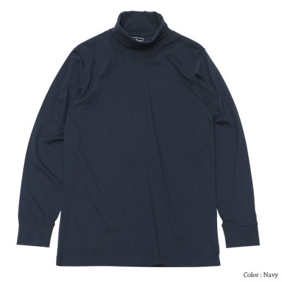 画像2: L.L.Bean（エルエルビーン）Carefree Unshrinkable Turtleneck（ケアフリー・アンシュリンカブル・タートルネック）-Japan Fit-/Navy（ネイビー）・Charcoal（チャコールグレー）