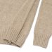 画像5: INVERALLAN（インバーアラン）Roll Neck Saddle Shoulder Sweater（ロールネックサドルショルダーセーター）Geelong Lambswool/Dark Natural（ダークナチュラル）※サイズ40のみ