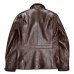 画像2: Y'2 LEATHER（ワイツーレザー）ANILINE HORSE SHIRT JACKET（アニリンホースシャツジャケット）/Brown（ブラウン） (2)