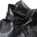 画像7: Y'2 LEATHER（ワイツーレザー）ANILINE HORSE SHIRT JACKET（アニリンホースシャツジャケット）/Black（ブラック）