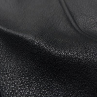 画像9: Y'2 LEATHER（ワイツーレザー）STEER OIL SINGLE RIDERS（ステアオイル シングルライダース）/Black（ブラック）