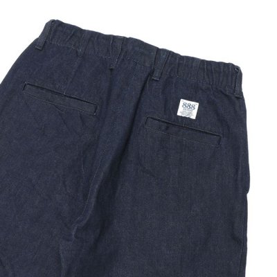 画像4: F.O.B FACTORY（エフオービーファクトリー）DENIM TRACK PANTS（デニムトラックパンツ）"Three Eight Denim" / Indigo（インディゴ）【裾上げ無料】