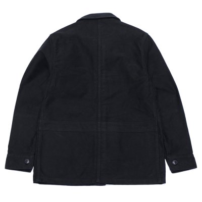 画像2: F.O.B FACTORY（エフオービーファクトリー）FRENCH MOLESKIN JACKET（フレンチモールスキンジャケット）"Heavy Moleskin" / Black（ブラック）