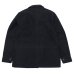 画像2: F.O.B FACTORY（エフオービーファクトリー）FRENCH MOLESKIN JACKET（フレンチモールスキンジャケット）"Heavy Moleskin" / Black（ブラック） (2)