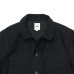 画像3: F.O.B FACTORY（エフオービーファクトリー）FRENCH MOLESKIN JACKET（フレンチモールスキンジャケット）"Heavy Moleskin" / Black（ブラック）