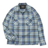 PENDLETON（ペンドルトン）THE ORIGINAL BOARD SHIRT（ザ・オリジナル・ボードシャツ）-Japan Fit-/Beach Boy Plaid Blue（ビーチボーイチェック・ブルー）
