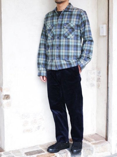 画像10: PENDLETON（ペンドルトン）THE ORIGINAL BOARD SHIRT（ザ・オリジナル・ボードシャツ）-Japan Fit-/Beach Boy Plaid Blue（ビーチボーイチェック・ブルー）