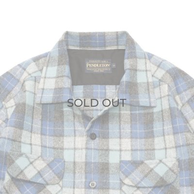 画像3: PENDLETON（ペンドルトン）THE ORIGINAL BOARD SHIRT（ザ・オリジナル・ボードシャツ）-Japan Fit-/Beach Boy Plaid Blue（ビーチボーイチェック・ブルー）